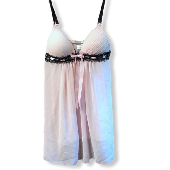Linea Donatella Pleated Babydoll Chemise - Picture 1 of 4